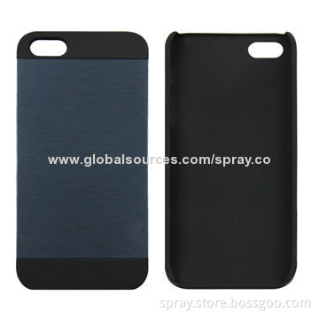 Radiation Reduction Brushed Aluminum Cases for iPhone 5S